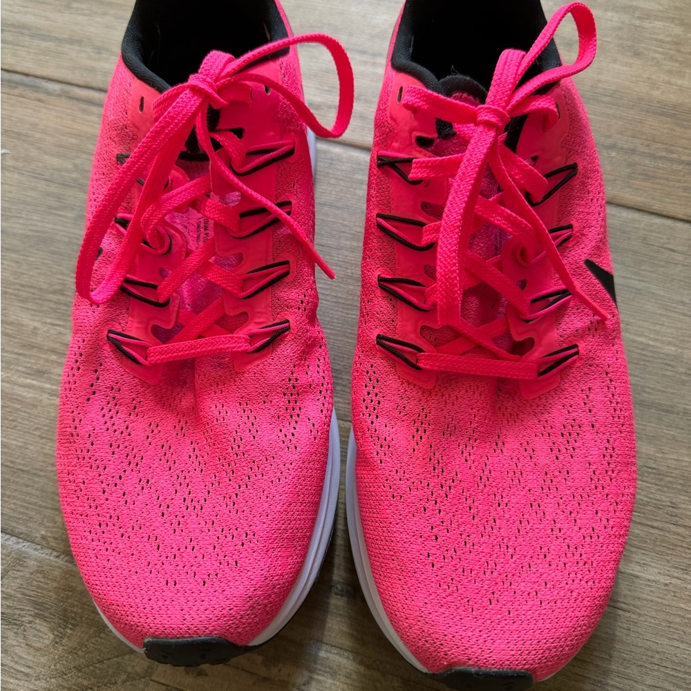 Nike Women's Zoom Pegasus Size 9.5 Hot Pink and Black Athletic Shoes - Picture 3 of 9